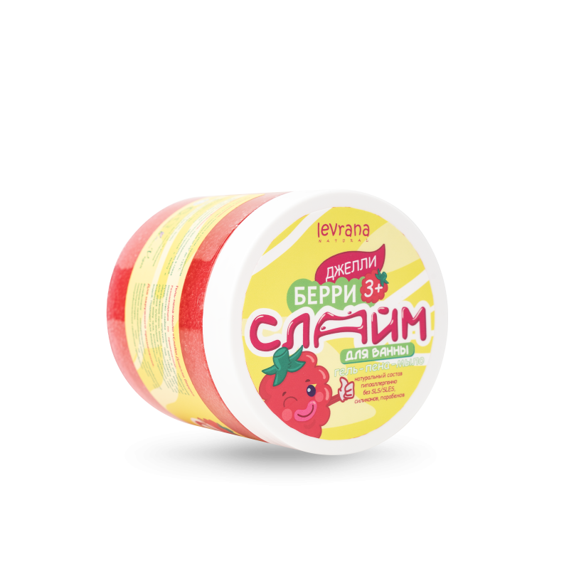 Гель-пена-мыло "Слайм Джелли берри" Levrana
