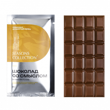 Шоколад со смыслом "Ромашка-Душистый перец" Mantra Foods
